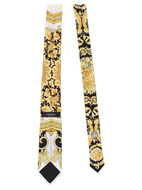 cravates versace|versace silk tie scarf.